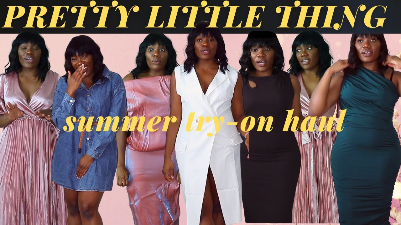 Dear Plt! HUGE NEW IN PRETTY LITTLE THING HAUL!
