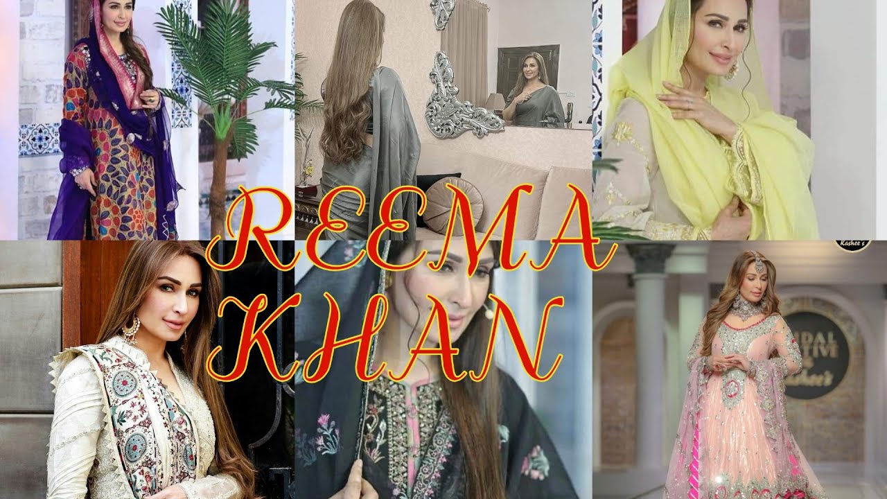 REEMA KHAN DRESSINGS DRESSINGS STYLE||BEAUTIFUL DRESSINGS OF ACTRESS REEMA KHAN