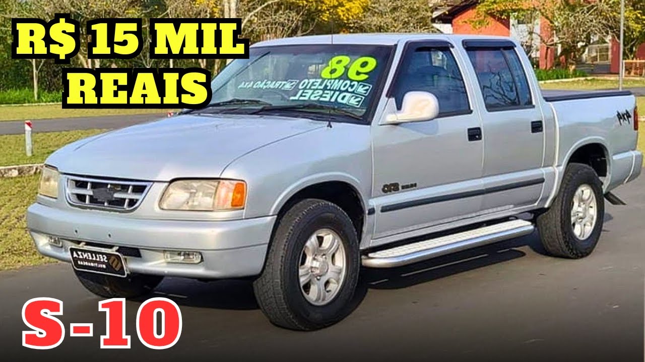 CHEVROLET S10 À VENDA POR APENAS 15 MIL REAIS