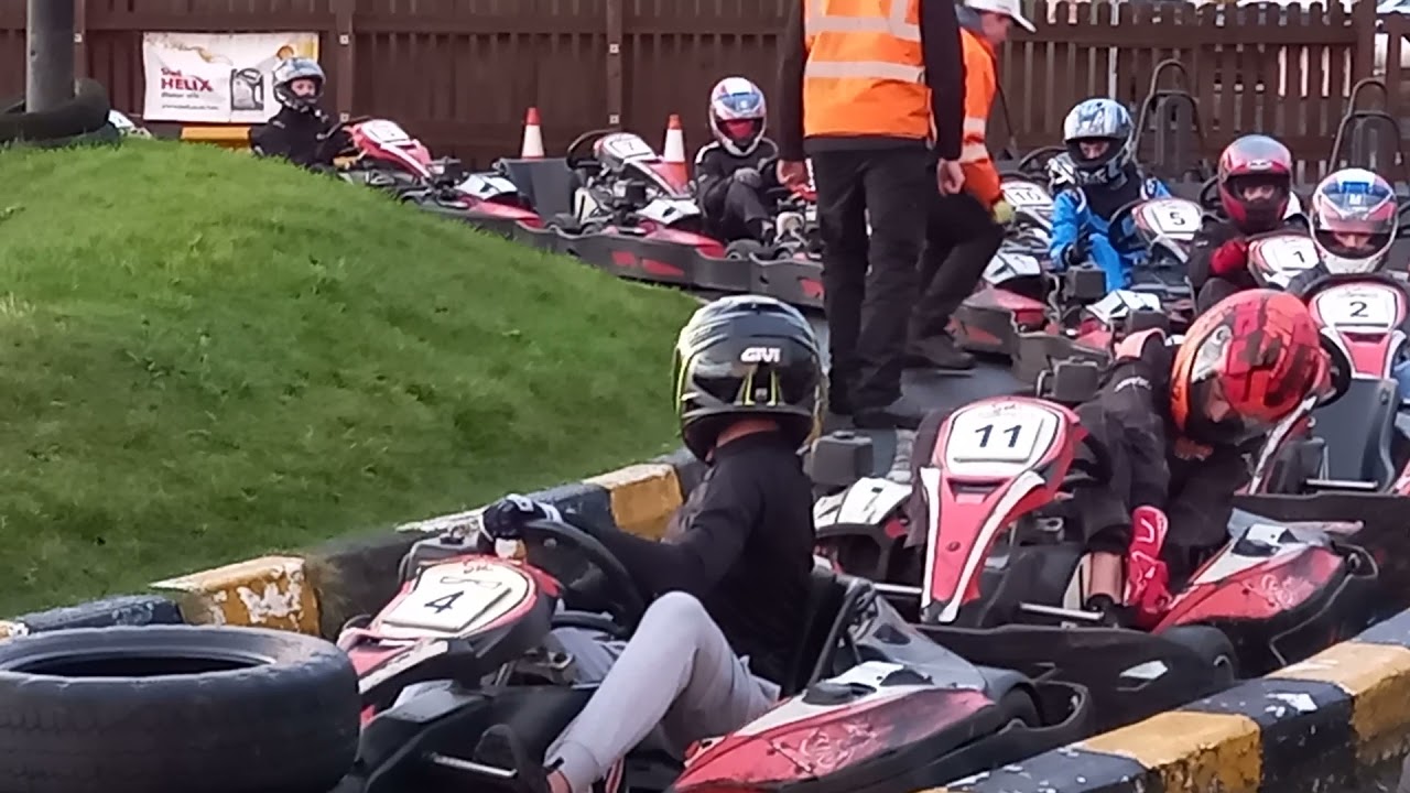 Cars with William, episode 3. Knockhill Go-kart championship, final race of the season