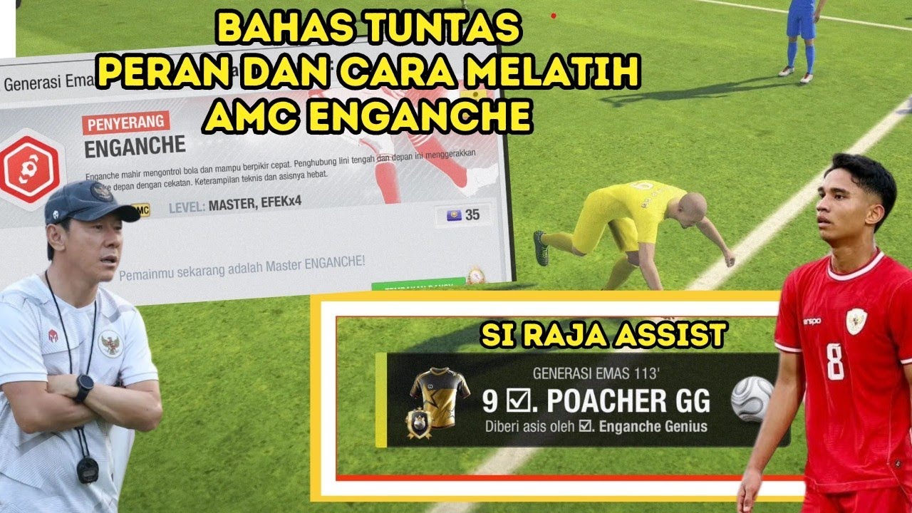 CARA MELATIH DAN MENGOPTIMALKAN AMC GAYA MAIN ENGANCHE | TOP ELEVEN