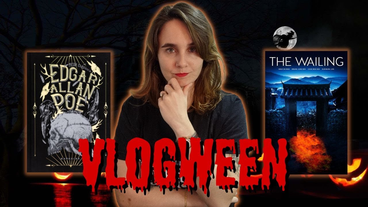 VLOG DE LEITURA E CINEMA: EDGAR ALLAN POE E HORROR COREANO | HELENOWEEN #9