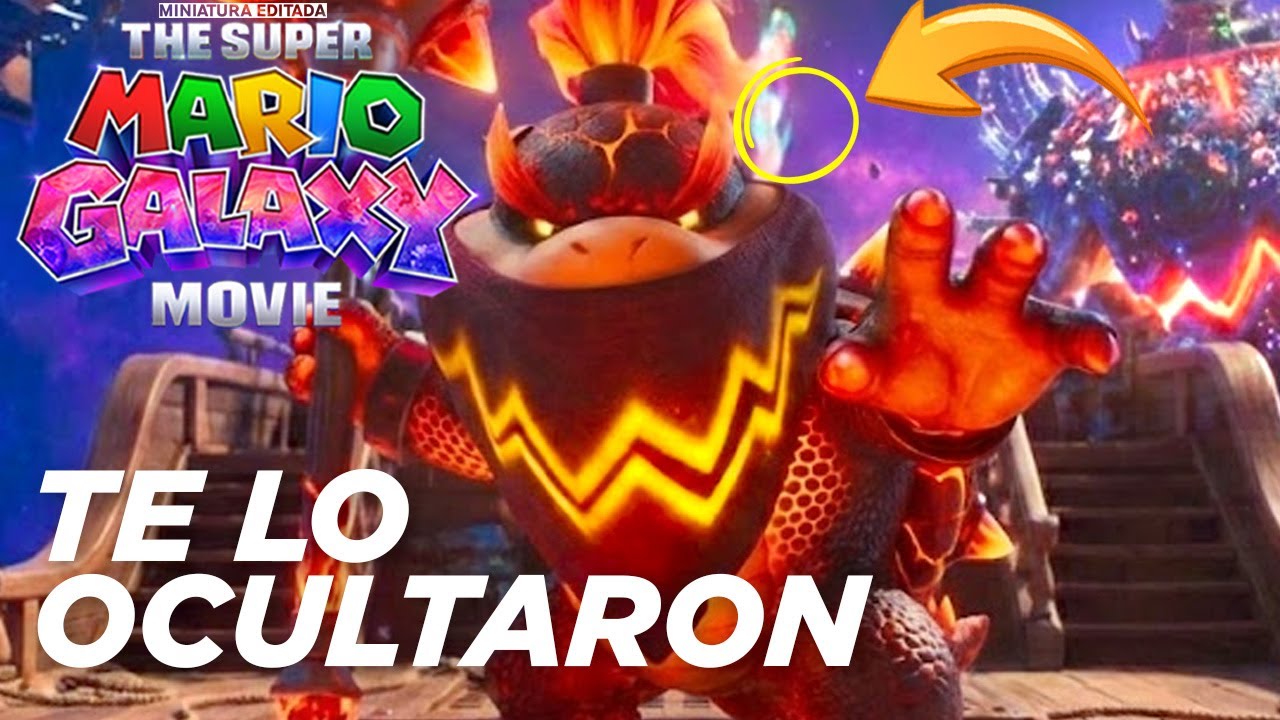 NUEVAS IMAGENES REVELAN ALGO NUNCA ANTES VISTO EN MARIO GALAXY MOVIE
