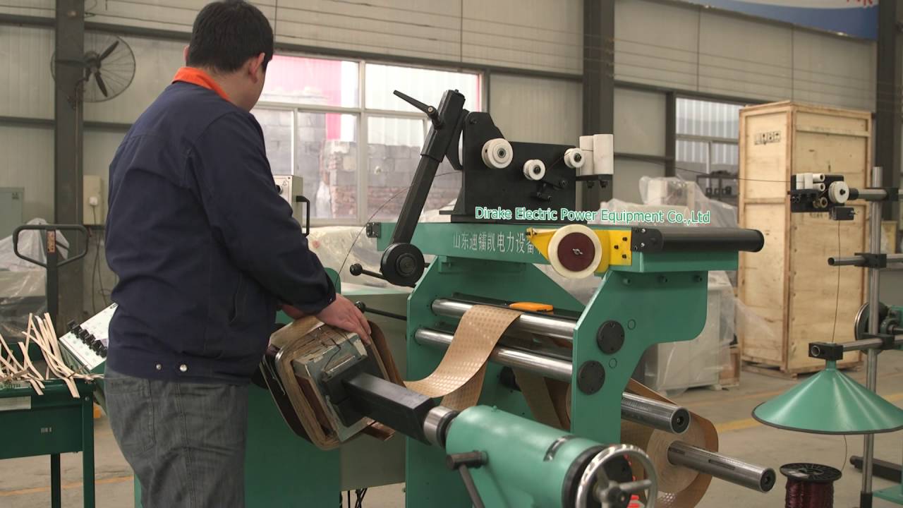HV COIL WINDING MACHINE