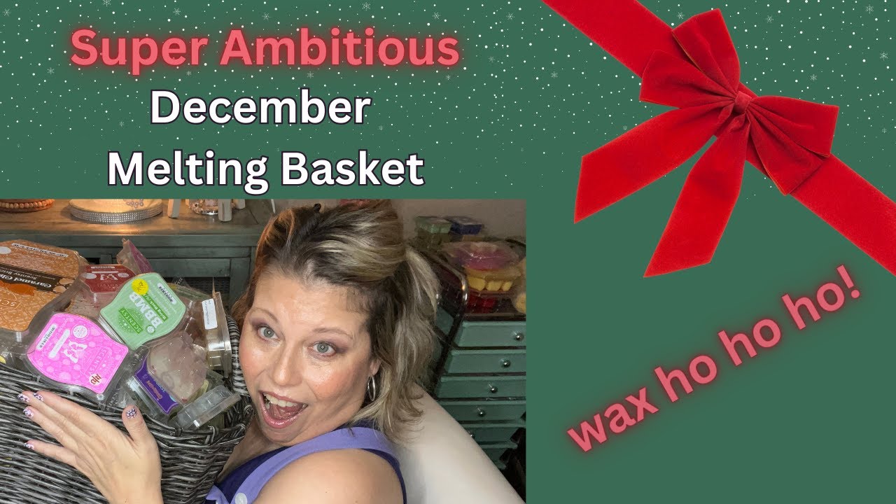 HUGE Winter Melting Basket | Melting My Faves! #scentsy
