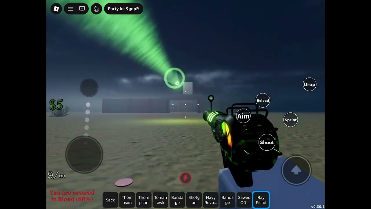 Beating dead rails with new ray pistol