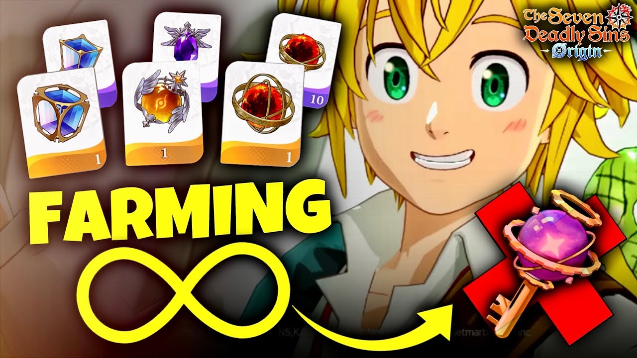 How to Farm Mastery/Weapon and Armor EXP Without Keys on 7DS Origin! - Seven Deadly Sins Origin ITA