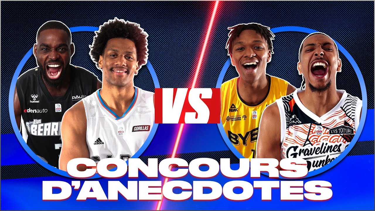 CONCOURS D'ANECDOTES (Giovan Oniangue & Axel Toupane vs Allan Dokossi & Matthieu Gauzin)