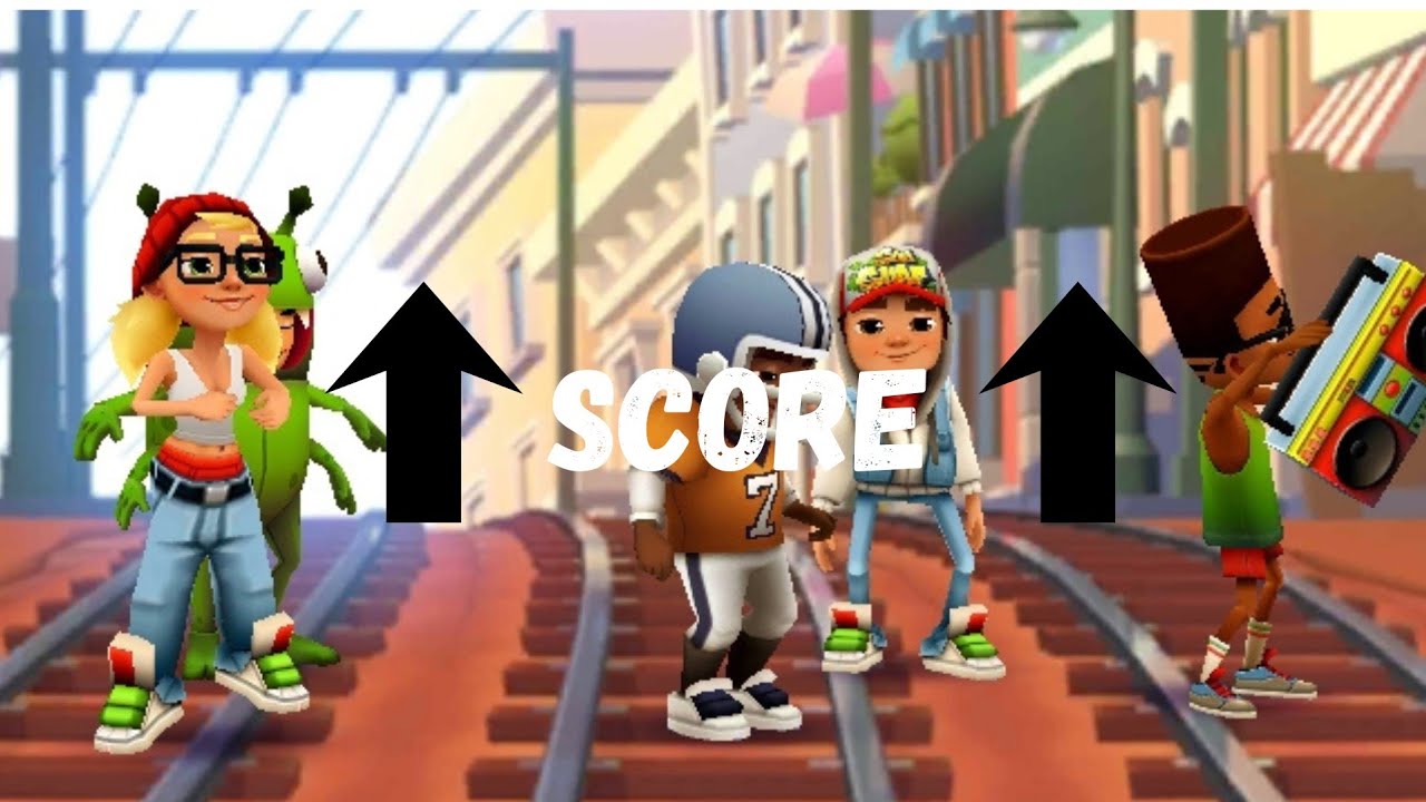 Abis sahur push score Subway Surfers