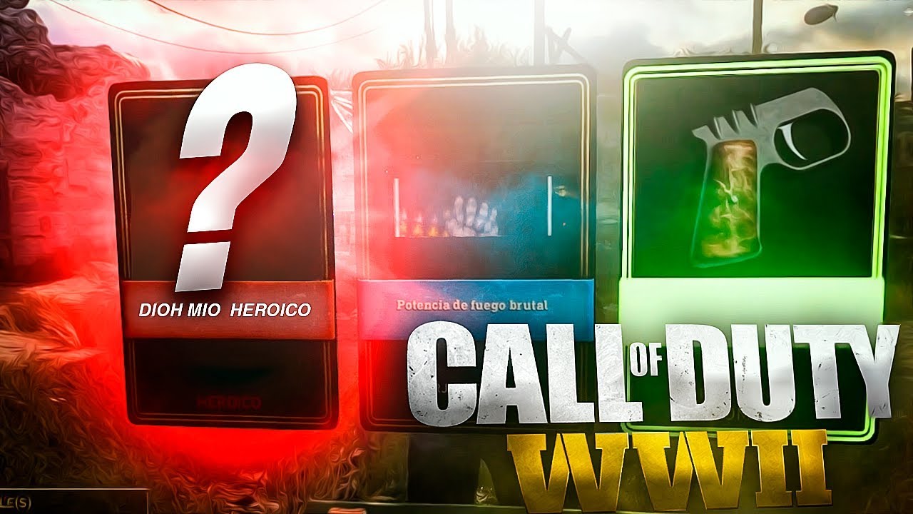 EL MEJOR ABRIENDO SUMINISTROS DE CALL OF DUTY: WW2