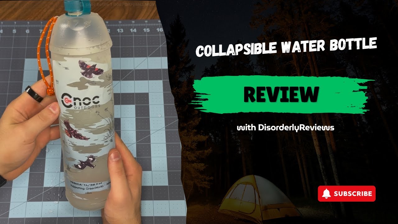 Cnoc Outdoors Vesica Collapsible Water Bottle REVIEW