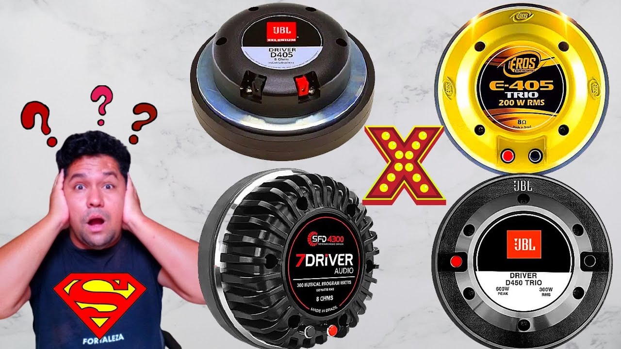 Qual Melhor Drive(corneta) Para Racha(competição)