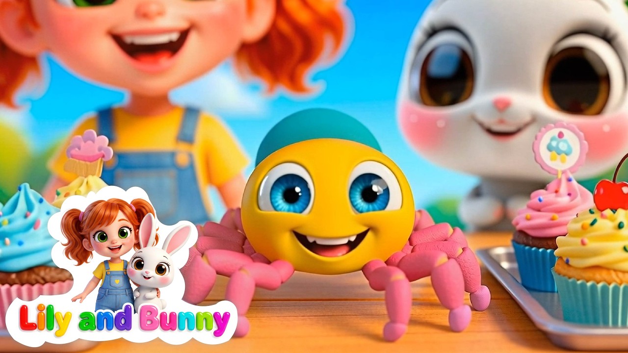 Itsy Bitsy Spider at the Snack Stand! 🍦🍋 | Nursery Rhymes & Kids Songs by Lily and Bunny