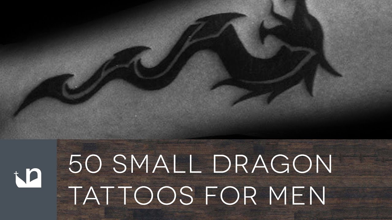 50 Small Dragon Tattoos For Men