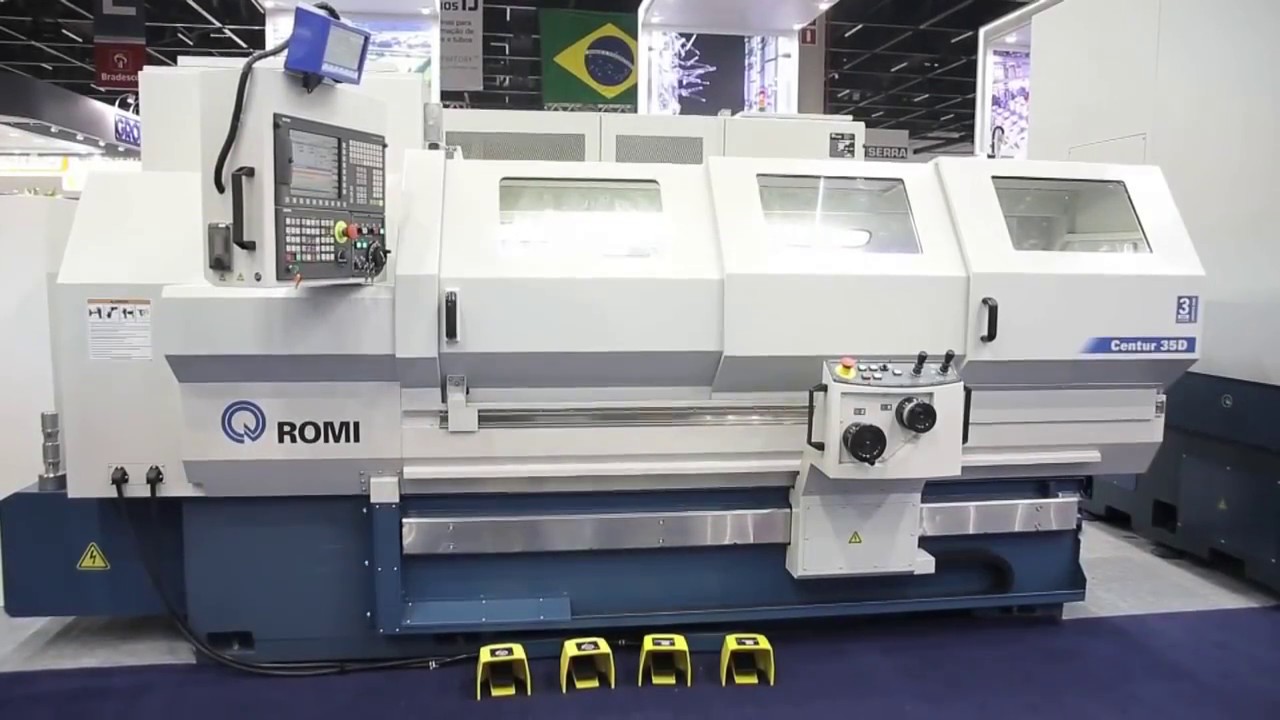 Torno CNC ROMI C510   Paralelo