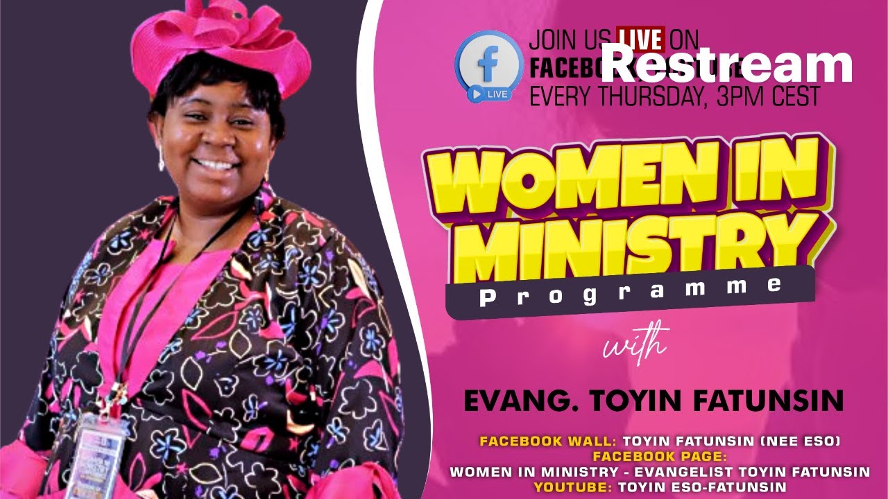 THE WOMAN GOD USES PT 4 II WOMEN IN MINISTRY WEEKLY PROGRAM 12-02-26 #toyinesofatunsin