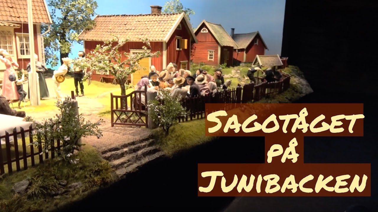 Sagotåget på Junibacken