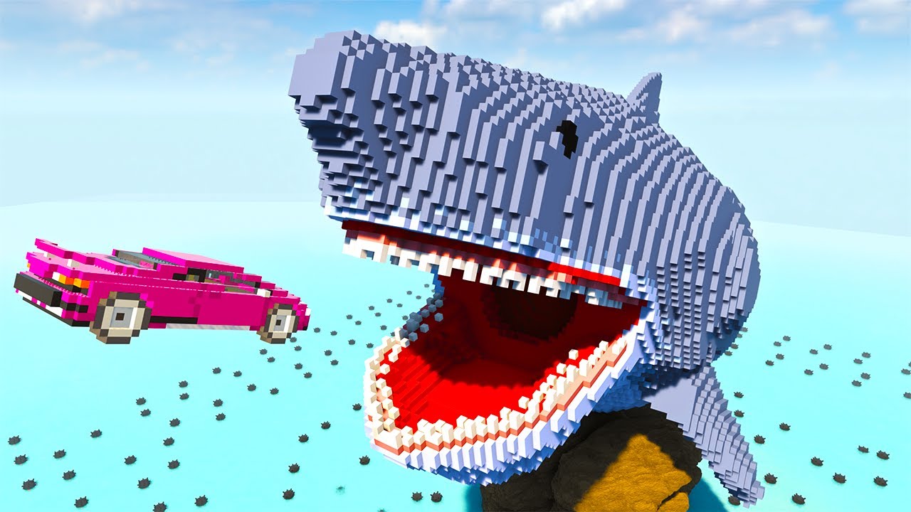 Cars vs Megalodon 2 | Teardown