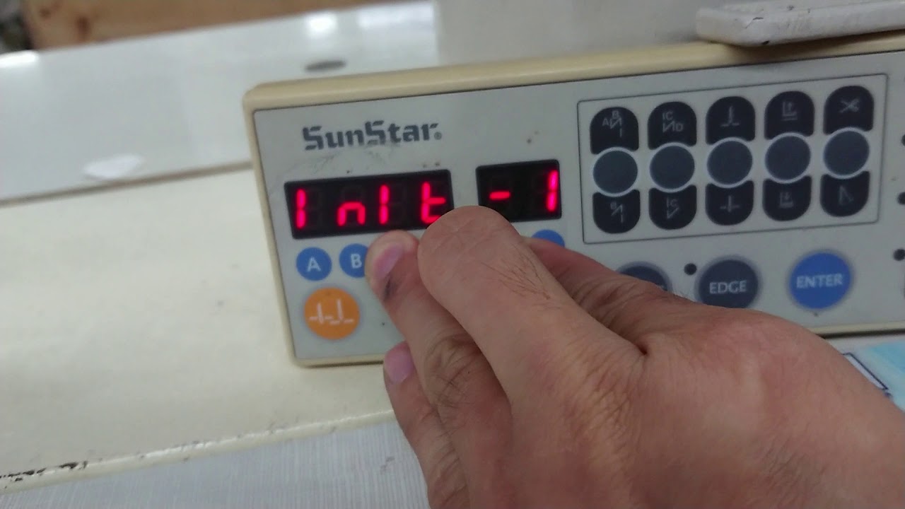Khóa và mở bàn phím 1 kim sunstar seri6