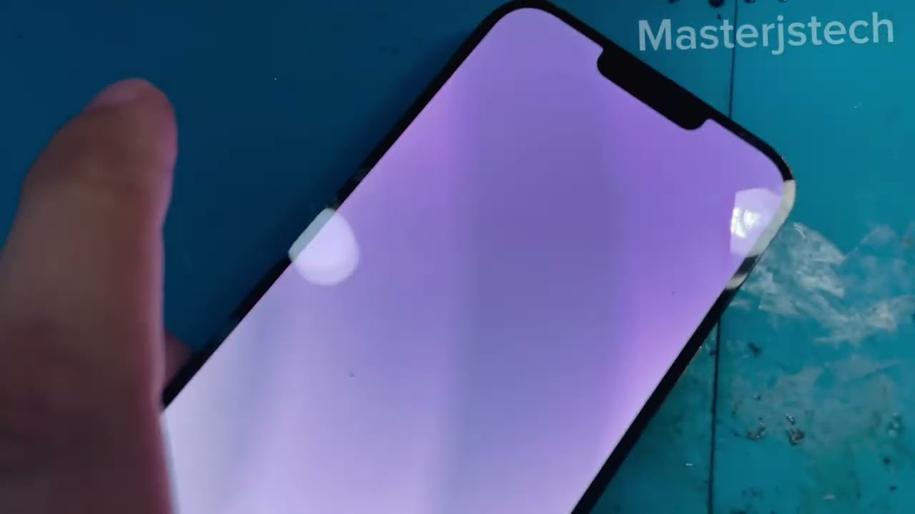 How To Fix iPhone 13 Pro max Yellow Screen Without Replace LCD