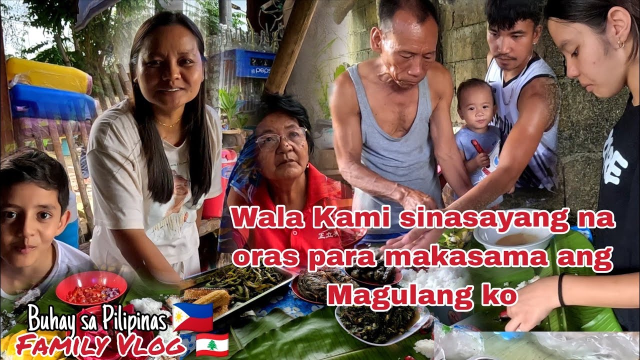 LEBANESE FILIPINO SANAY SA SIMPLENG BUHAY NAMNAMIN BAWAT MINUTO NA MAKASAMA ANG MAGULANG 