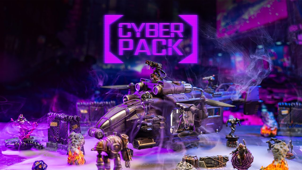 FREE 3D Printable Sci-fi Miniatures | Cyberpack