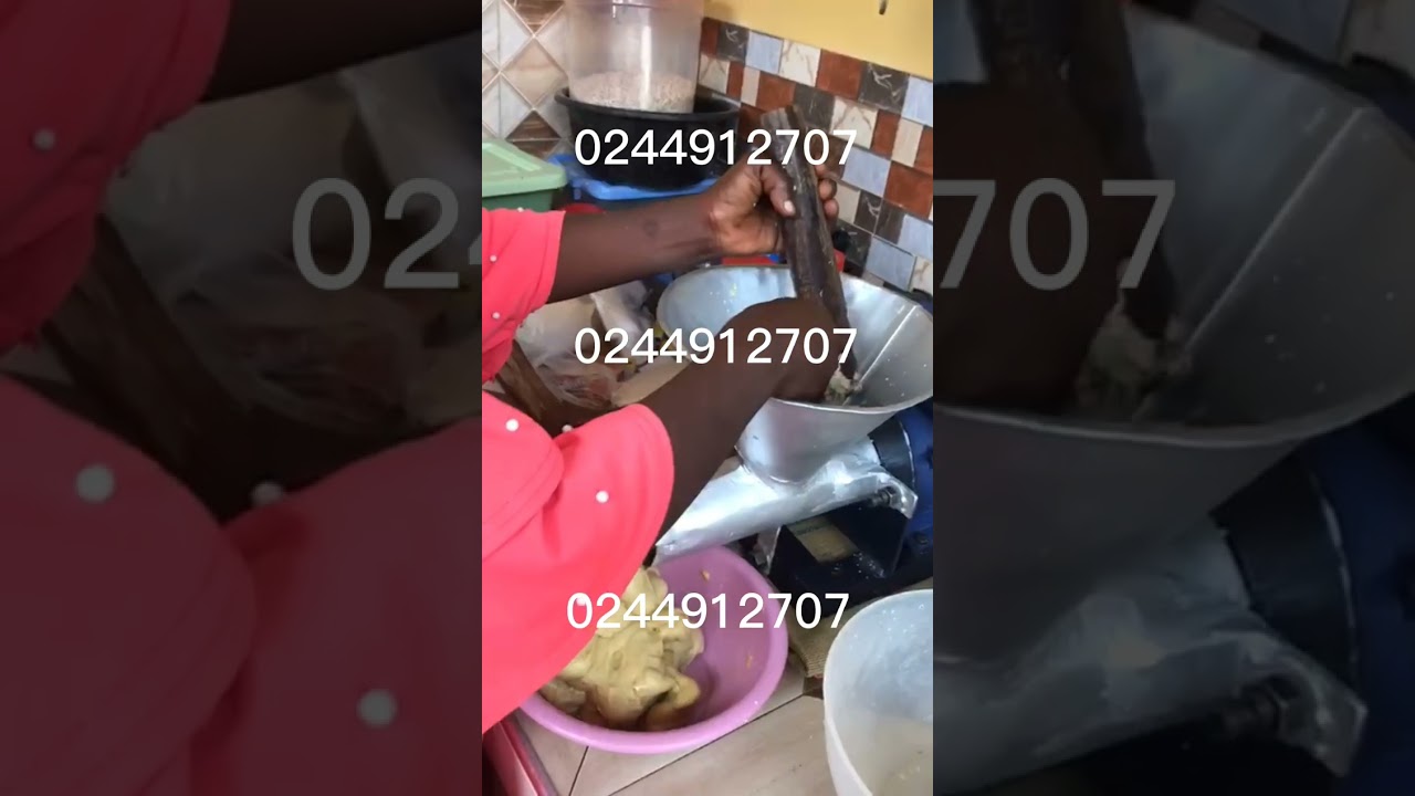 Fufu machines for domestic use are available in stock now contact 0244912707 for yours