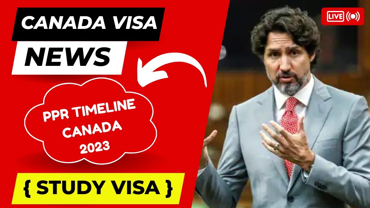 PPR Timeline Canada Study Permit Today 2023 ✅ | Passport Request Timeline Canada | Canada Visa News