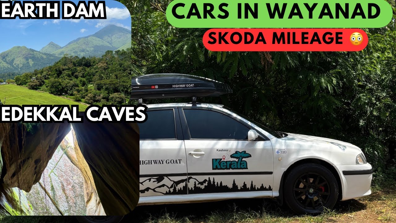 Ended the day in tiger reserve😳 | Biggest dam of India and Asia Banasura dam | Mileage of skoda 😳