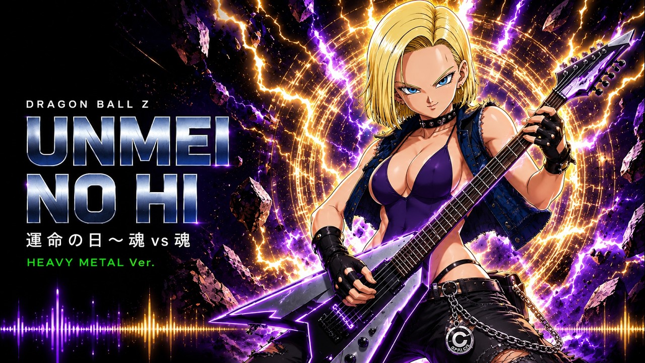 Dragon Ball Z - Unmei no Hi ~ Tamashii vs Tamashii (Metal Version) | 運命の日～魂vs魂 [AI]