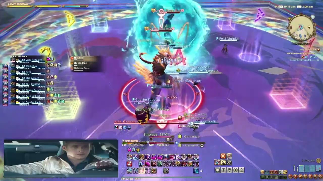 FFXIV M10S Clear - DRK POV