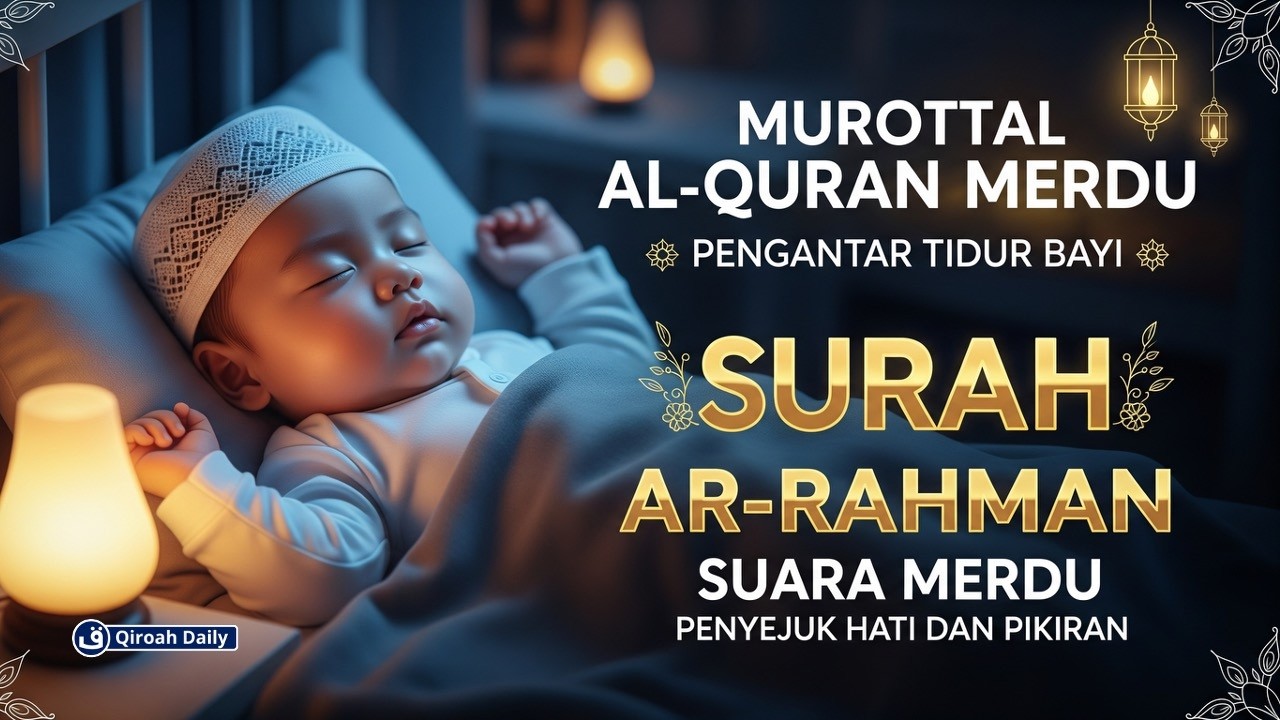 MUROTTAL PENGANTAR TIDUR | SURAH ARRAHMAN سورة الرحمن PENGANTAR TIDUR PENGUSIR SYAITAN@qiroahdaily