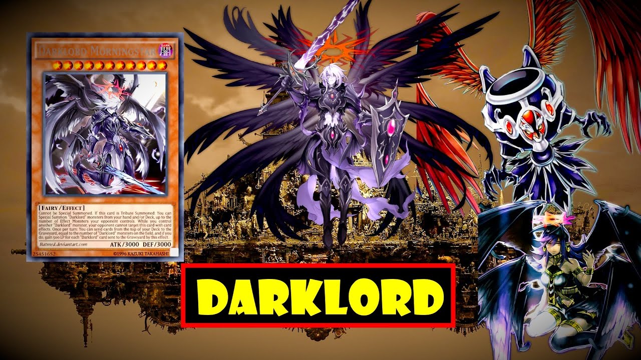 (YGOPRO)  fabulous  Darklord  deck,Darklord Morningstar,Premium Pack 2023
