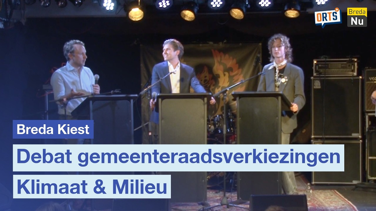 Debat gemeenteraadsverkiezingen - Klimaat & Milieu | Breda Kiest