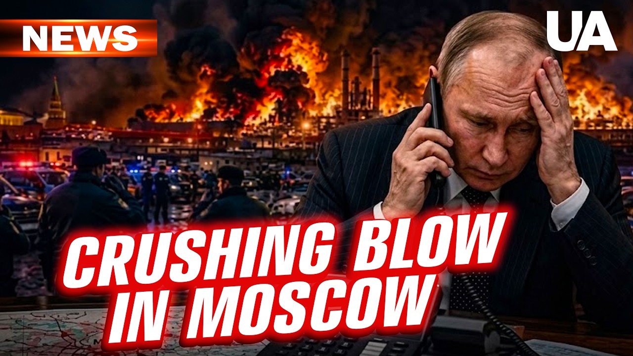 MOSCOW IN TERROR: Ukrainian drones blew up Moscow&rsquo;s main oil refinery!