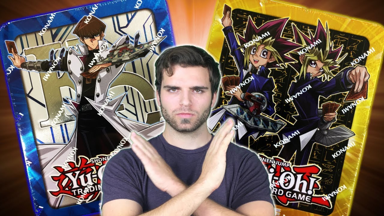 Epic YuGiOh KAIBA & YUGI 2017 Mega Tin Opening & Review! OH BABY!!
