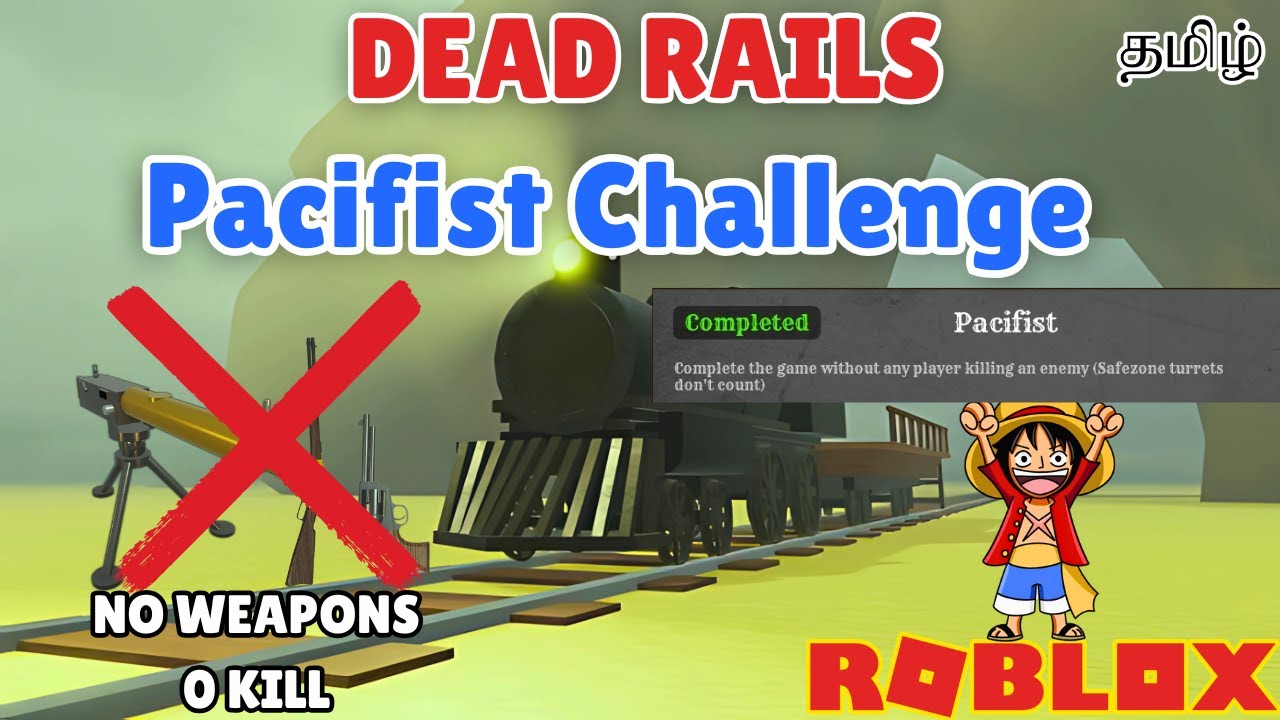 How To Win Solo Pacifist Challenge Easily in Dead Rails Roblox | Earth Gamer