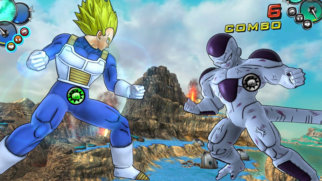 Dragon Ball Z: Ultimate Tenkaichi - SSJ VEGETA vs FULL POWER FRIEZA  [4K Ultra HD] #dragonballz