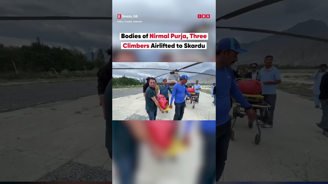 Nirmal Purja and Three Other Climbers&rsquo; Bodies Arrive in Skardu
