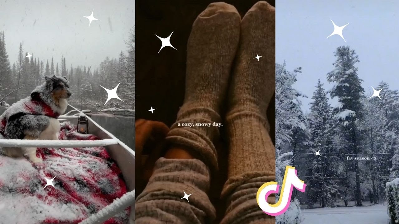 Snowy Winter Vibes ❄️ tiktok compilation