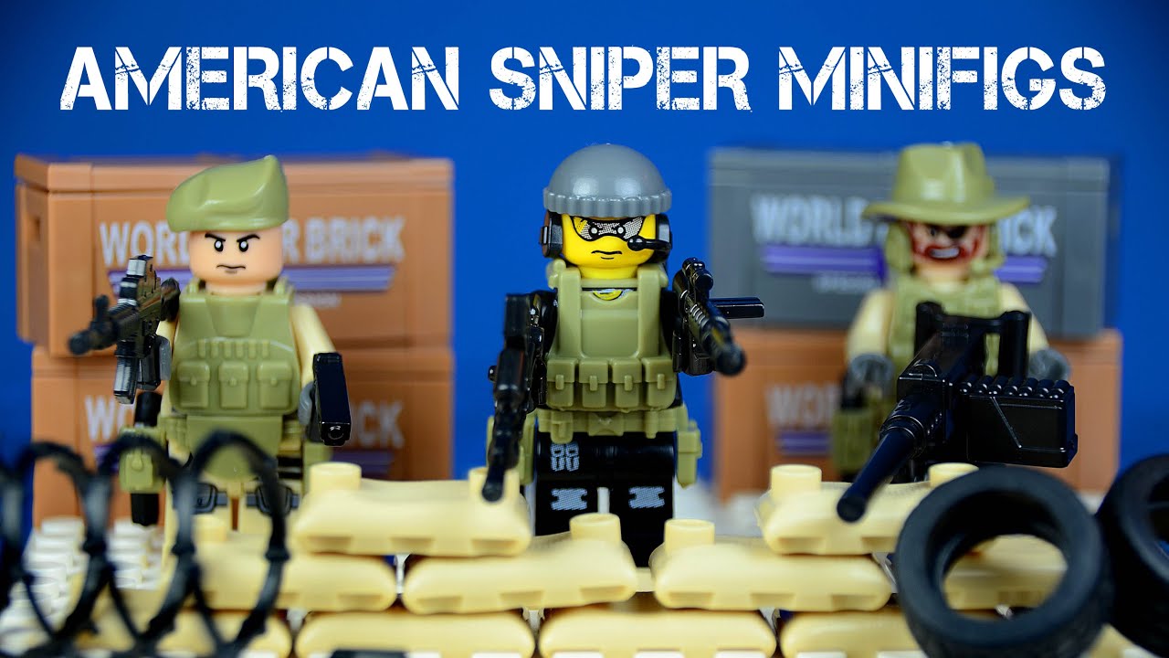 The American Sniper/Anti-Terrorism Unofficial LEGO Minifigures Special Forces Building Blocks