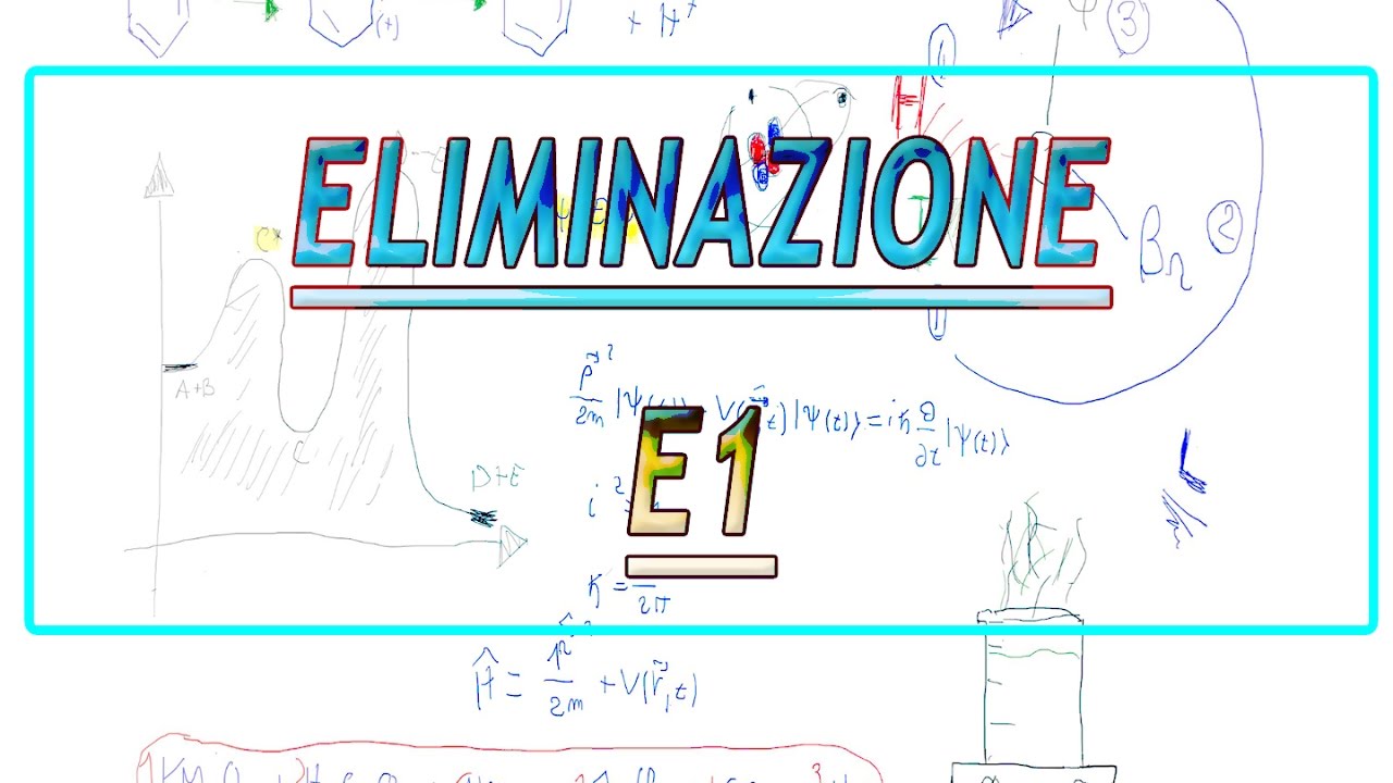 L'eliminazione E1