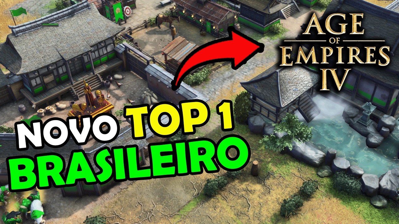 O Brasil tem um Novo Top 1 nas Ligas Ranqueadas do Age of Empires 4!