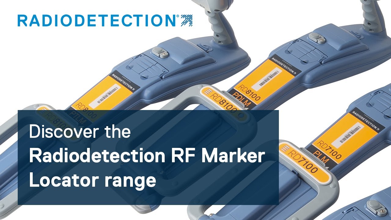 Discover the Radiodetection RF Marker Locator range