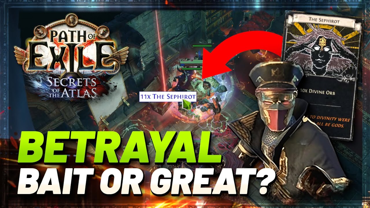 PoE 3.26 - Is Betrayal Good Now? Atlas Strategy Test
