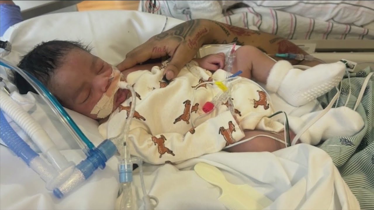 A family is grieving after the loss of a newborn in a fatal crash