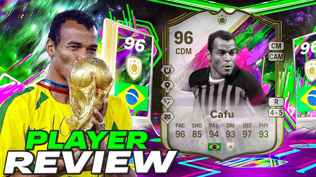 👀96 SHAPESHIFTERS ICON CAFU PLAYER REVIEW - EA FC 25 ULTIMATE TEAM