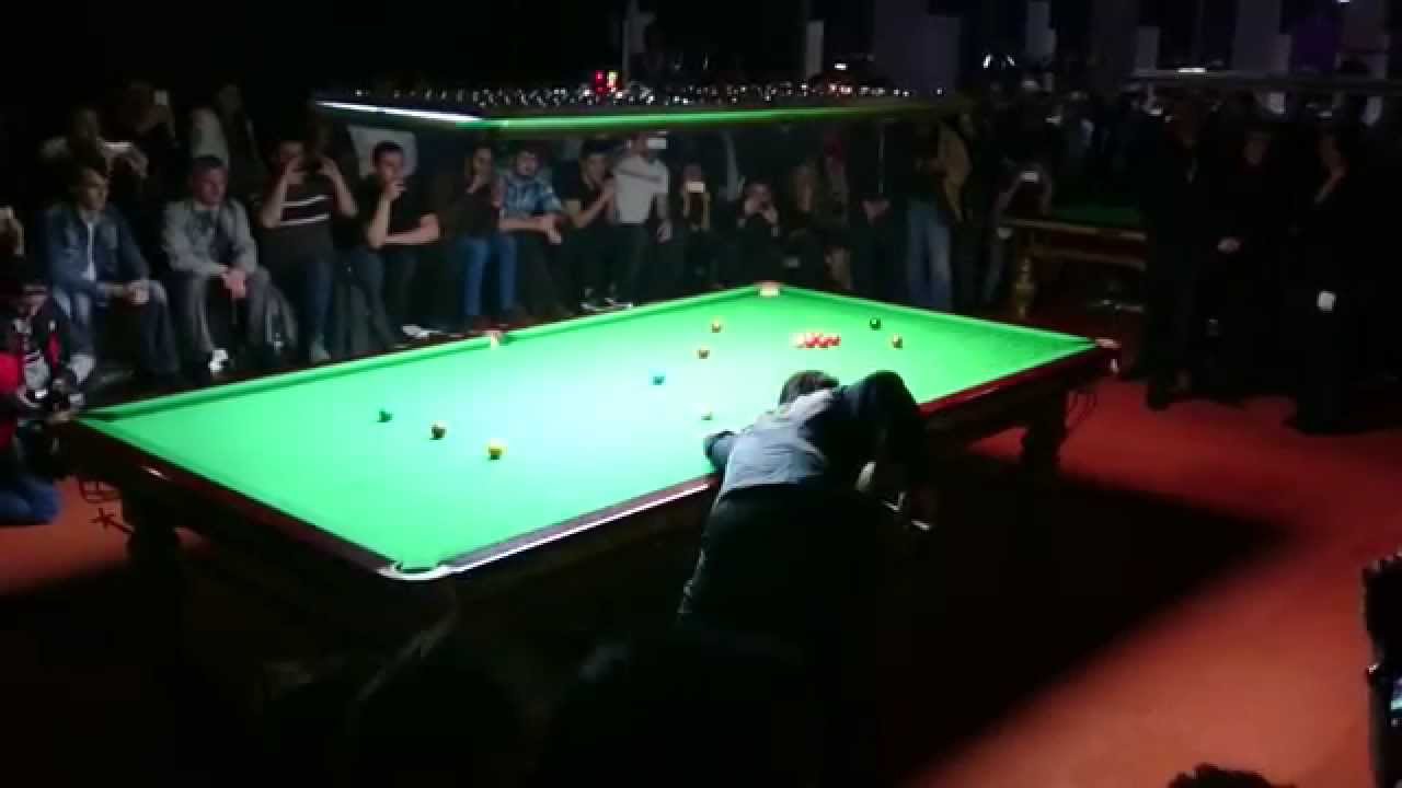 Ronnie O'Sullivan VS Stuart Bingham - Amazing exhibition game in Bucharest (TAC Club)