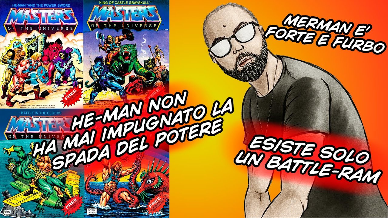 Hai mai letto veramente i primi 4 minicomics (1981) dei Masters of the Universe? L' idea originaria.