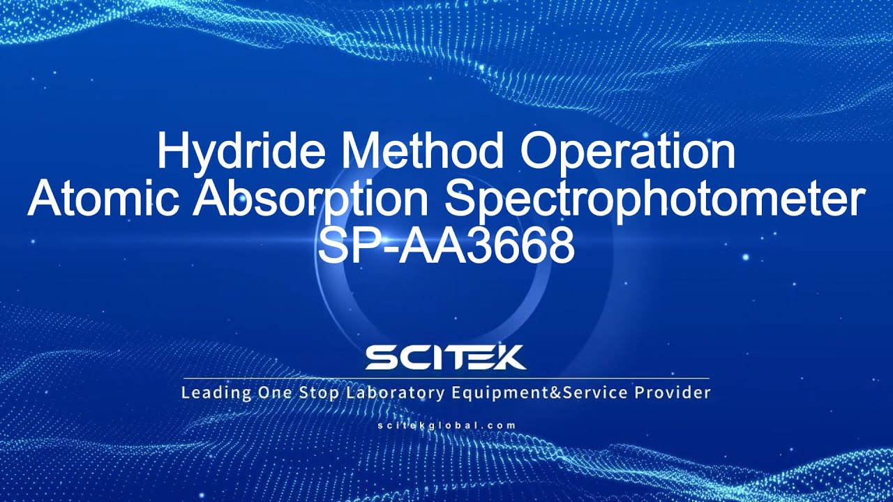 Atomic Absorption Spectrophotometer SP-AA3668 Hydride Method Operation -20260108